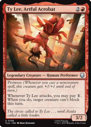 Ty Lee, Artful Acrobat (158) - Avatar: The Last Airbender