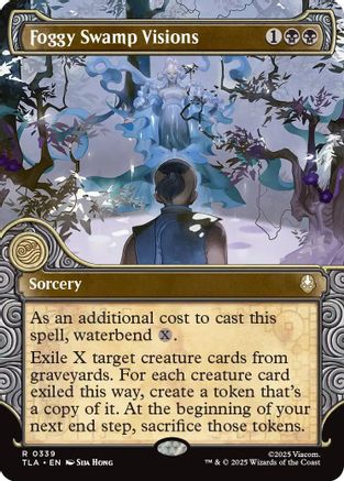 Foggy Swamp Visions (Showcase) (339) Foil - Avatar: The Last Airbender