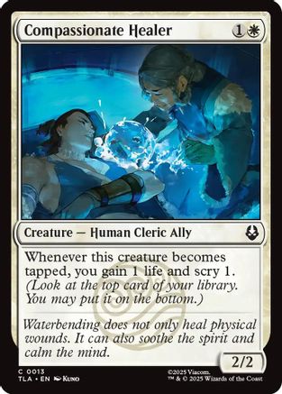 Compassionate Healer (013) Foil - Avatar: The Last Airbender