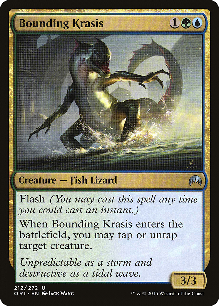 Bounding Krasis (212) Foil - Magic Origins