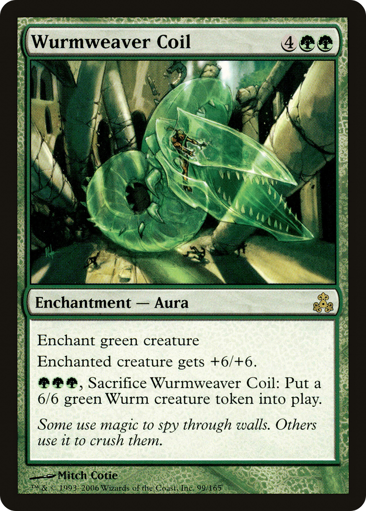 Wurmweaver Coil (099) Foil - Guildpact