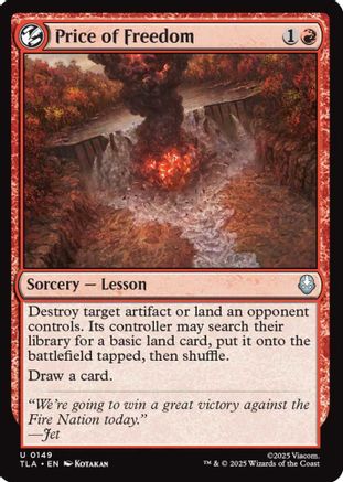 Price of Freedom (149) Foil - Avatar: The Last Airbender