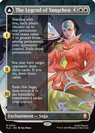 The Legend of Yangchen (Borderless) (354) Foil - Avatar: The Last Airbender