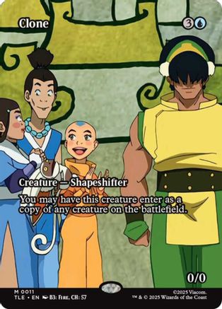Clone (Borderless) (011) - Avatar: The Last Airbender: Eternal-Legal