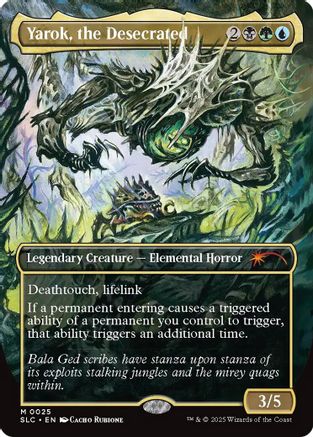 Yarok, the Desecrated (025) Foil - Secret Lair Countdown Kit