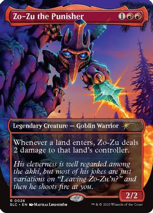 Zo-Zu the Punisher (026) Foil - Secret Lair Countdown Kit