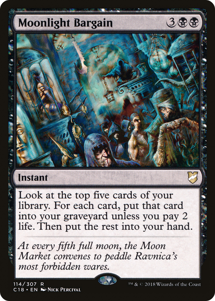 Moonlight Bargain (114) - Commander 2018