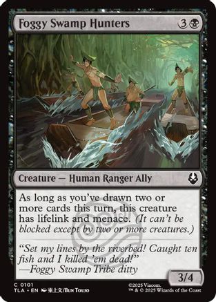Foggy Swamp Hunters (101) Foil - Avatar: The Last Airbender