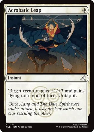 Acrobatic Leap (151) Foil - Avatar: The Last Airbender: Eternal-Legal