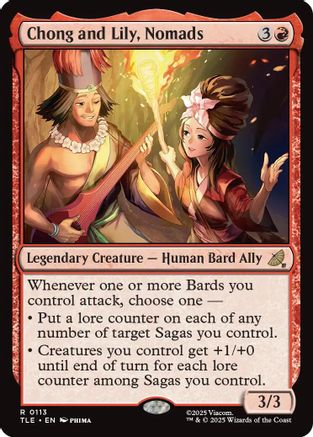 Chong and Lily, Nomads (113) - Avatar: The Last Airbender: Eternal-Legal