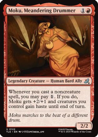 Moku, Meandering Drummer (122) - Avatar: The Last Airbender: Eternal-Legal