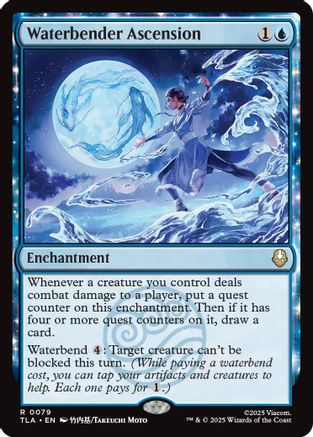 Waterbender Ascension (079) Foil - Avatar: The Last Airbender