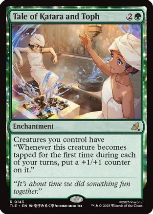 Tale of Katara and Toph (143) Foil - Avatar: The Last Airbender: Eternal-Legal
