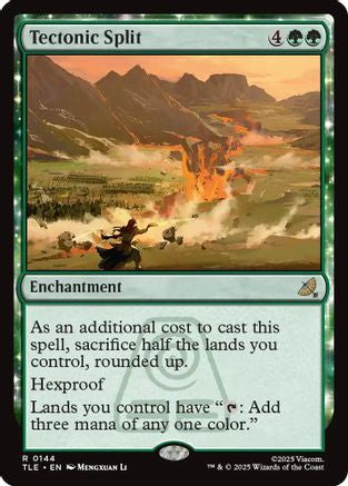 Tectonic Split (144) Foil - Avatar: The Last Airbender: Eternal-Legal