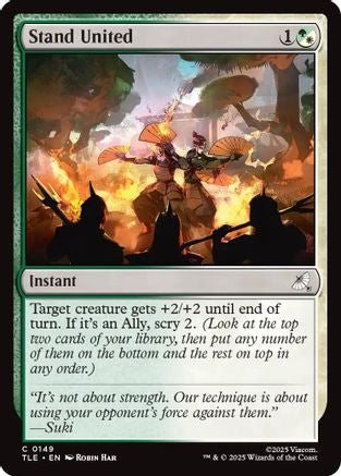 Stand United (149) Foil - Avatar: The Last Airbender: Eternal-Legal