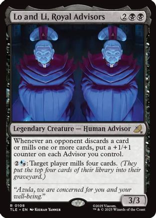 Lo and Li, Royal Advisors (108) - Avatar: The Last Airbender: Eternal-Legal