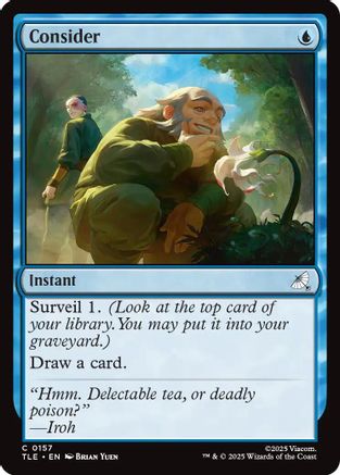 Consider (157) Foil - Avatar: The Last Airbender: Eternal-Legal