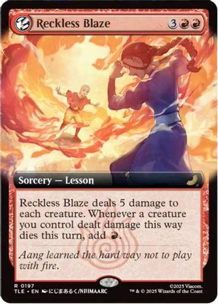 Reckless Blaze (Extended Art) (197) - Avatar: The Last Airbender: Eternal-Legal