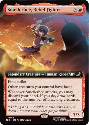 Smellerbee, Rebel Fighter (Extended Art) (198) - Avatar: The Last Airbender: Eternal-Legal
