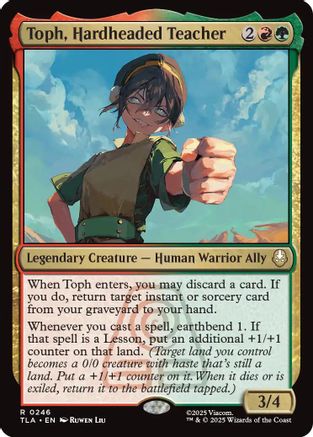 Toph, Hardheaded Teacher (246) - Avatar: The Last Airbender