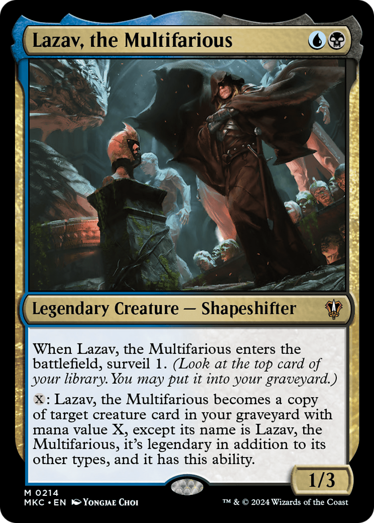 Lazav, the Multifarious (214) - Murders at Karlov Manor Commander
