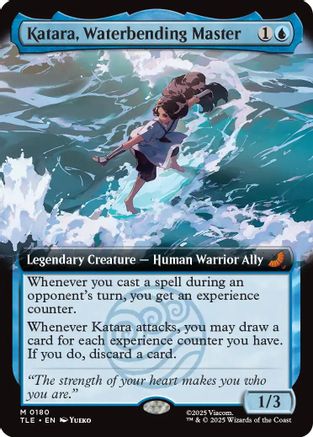Katara, Waterbending Master (Extended Art) (180) - Avatar: The Last Airbender: Eternal-Legal