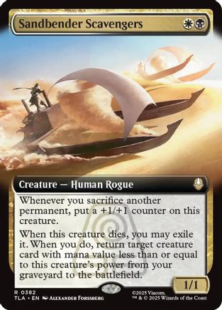 Sandbender Scavengers (Extended Art) (382) Foil - Avatar: The Last Airbender