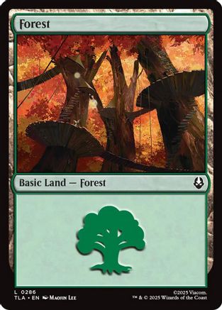 Forest (286) Foil - Avatar: The Last Airbender