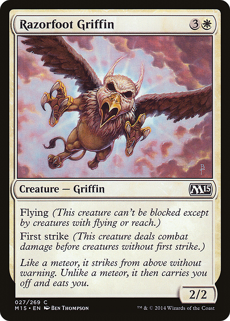 Razorfoot Griffin (027) Foil - Magic 2015