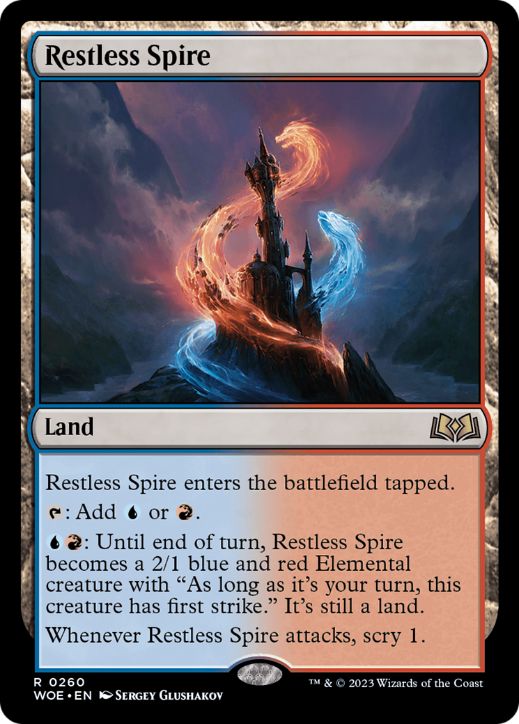 Restless Spire (260) Foil - Wilds of Eldraine
