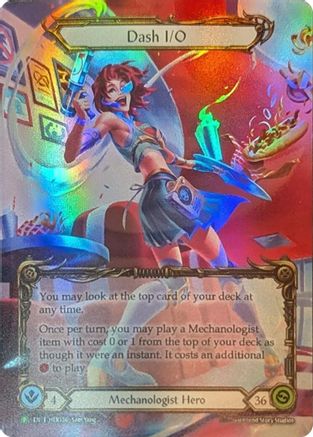 Dash I/O (HER0156) Rainbow Foil - FaB Promos