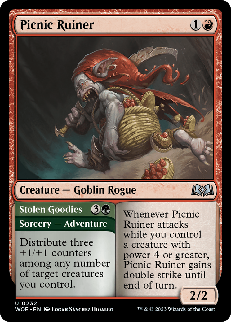 Picnic Ruiner (232) Foil - Wilds of Eldraine
