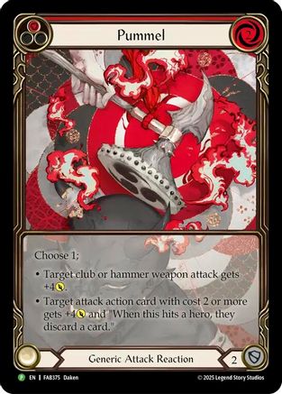 Pummel (FAB375) Rainbow Foil - FaB Promos
