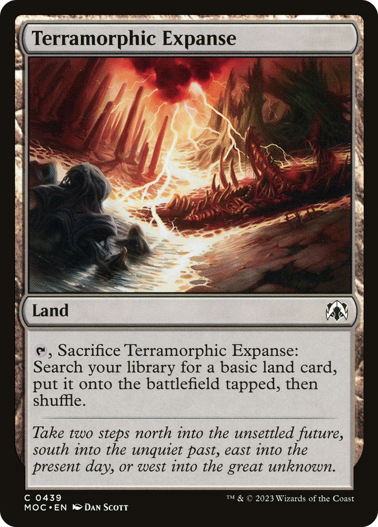 Terramorphic Expanse (439) - March of the Machine Commander