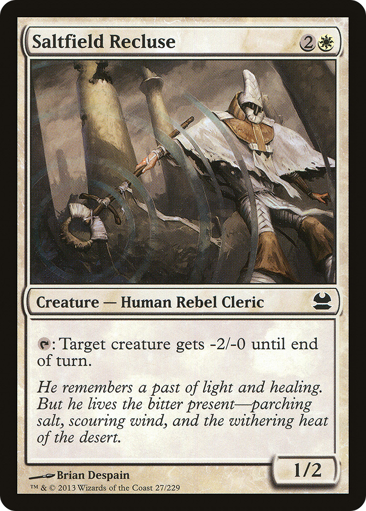 Saltfield Recluse (027) Foil - Modern Masters