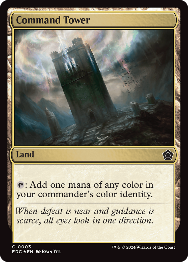 Command Tower Foil (003)