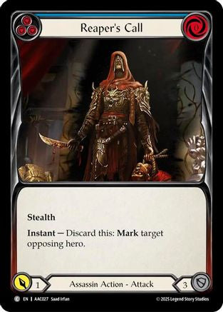 Reaper's Call (AAC027) - Armory Deck: Arakni