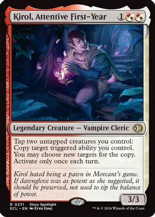 Kirol, Attentive First-Year (231) - Lorwyn Eclipsed