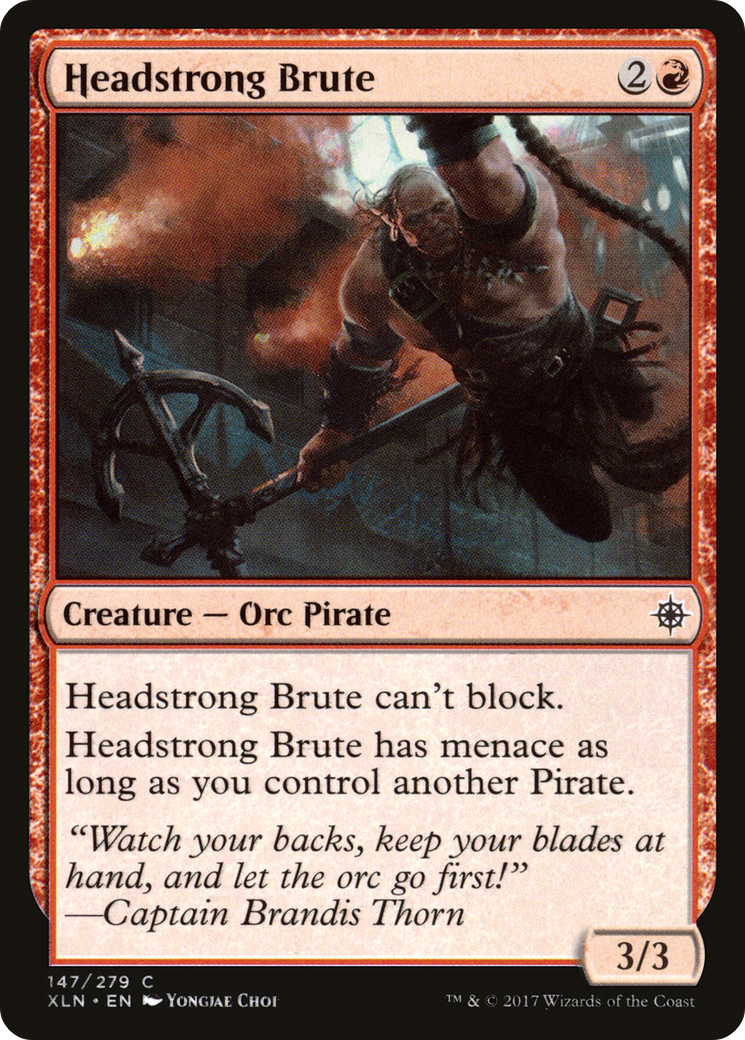 Headstrong Brute (147) Foil - Ixalan