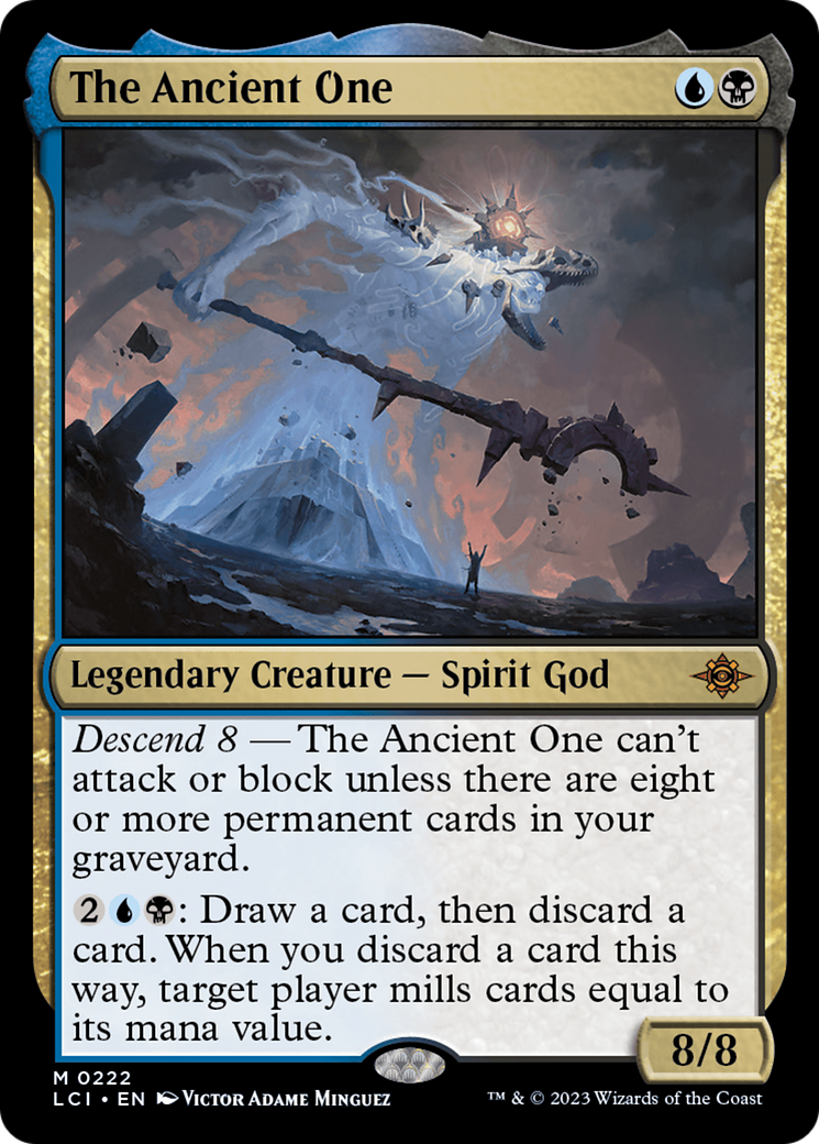 The Ancient One (222) Foil - The Lost Caverns of Ixalan