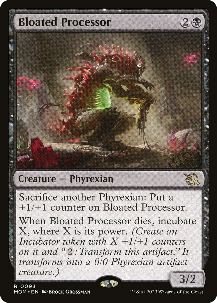 Bloated Processor (093) Foil - March of the Machine