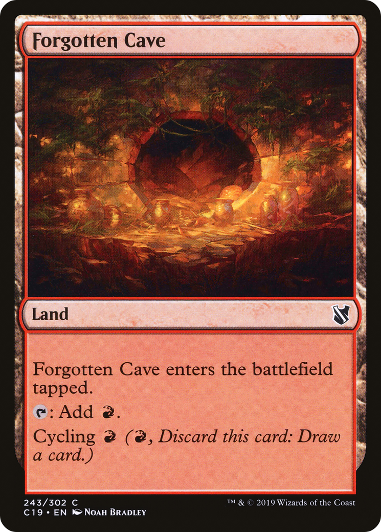 Forgotten Cave (243) - Commander 2019