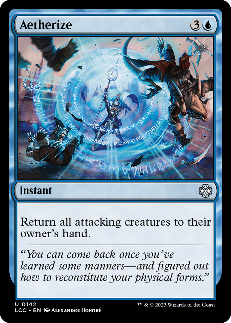 Aetherize (142) - The Lost Caverns of Ixalan Commander
