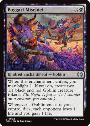 Boggart Mischief (092) - Lorwyn Eclipsed