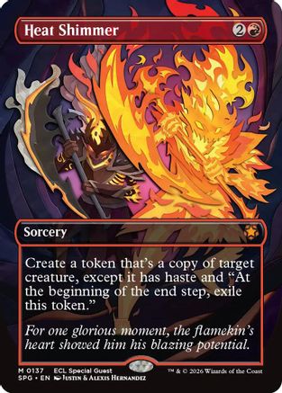Heat Shimmer (Borderless) (137) Foil - Special Guests