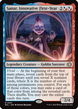 Sanar, Innovative First-Year (241) Foil - Lorwyn Eclipsed