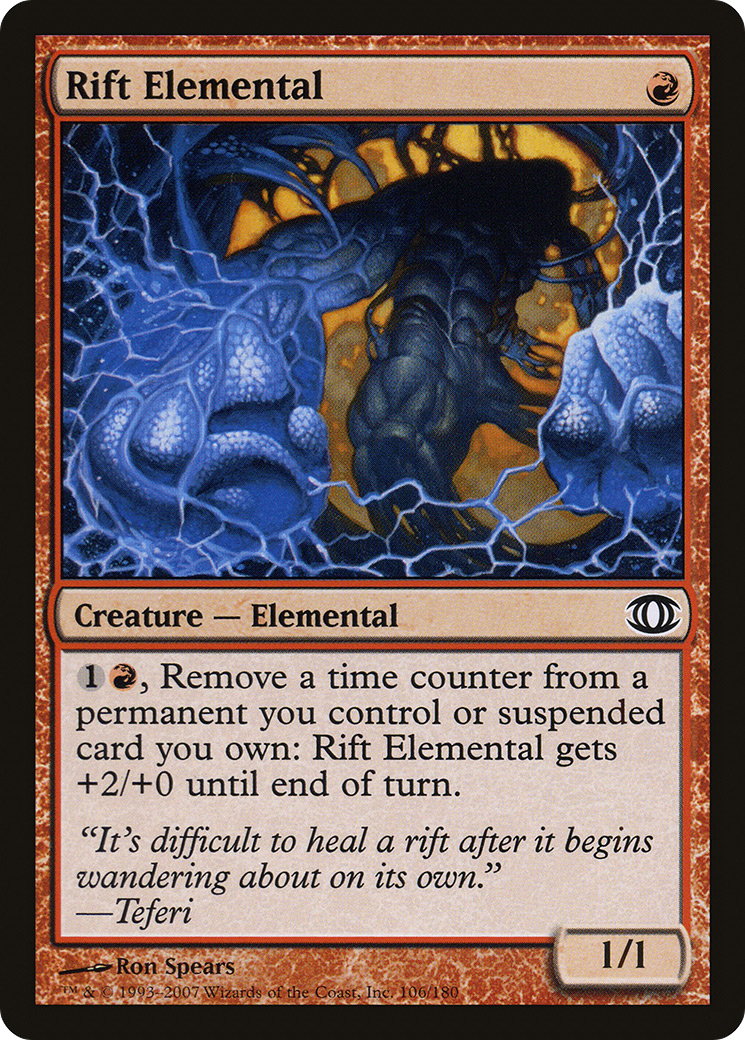 Rift Elemental (106) Foil - Future Sight