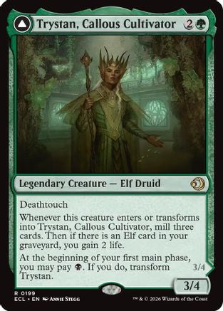 Trystan, Callous Cultivator (199) Foil - Lorwyn Eclipsed