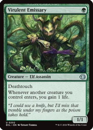 Virulent Emissary (202) Foil - Lorwyn Eclipsed
