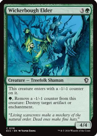 Wickerbough Elder (118) - Commander: Lorwyn Eclipsed